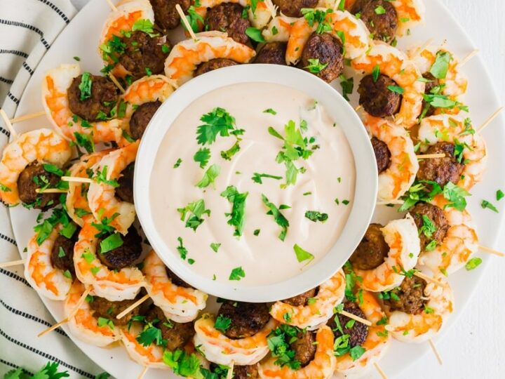 Sausage And Shrimp Appetizers