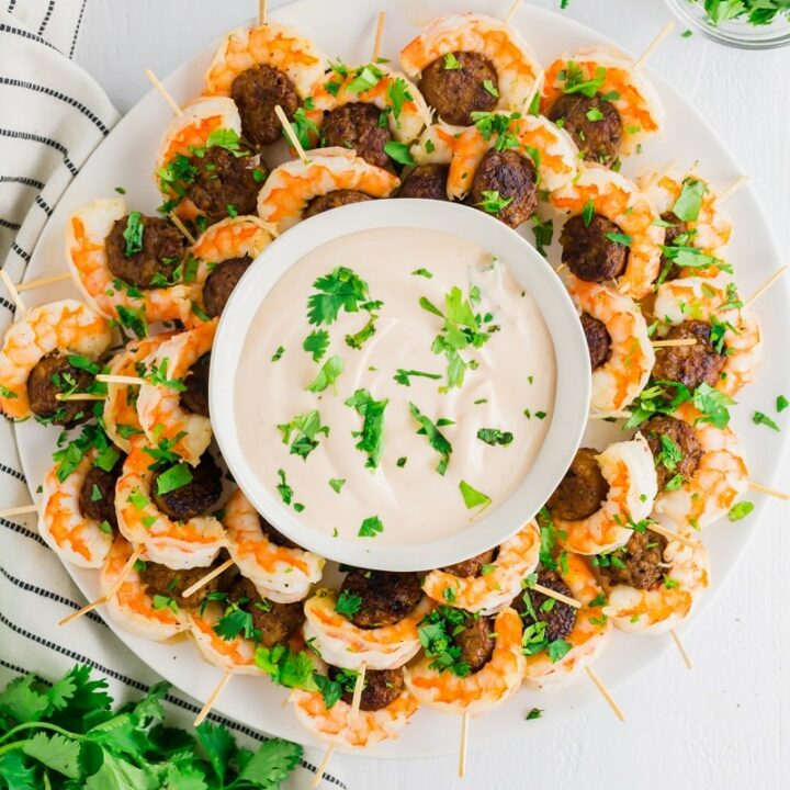Sausage And Shrimp Appetizers