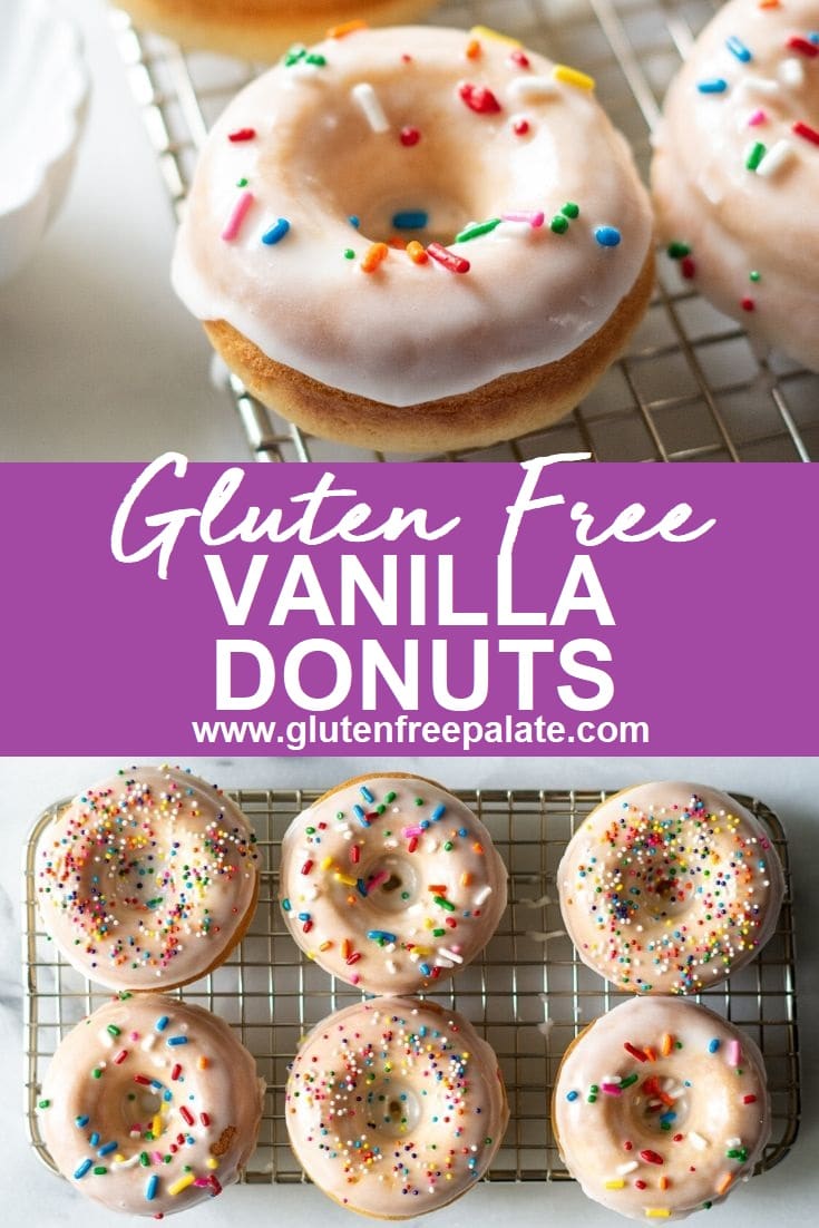 gluten free donuts pinterest pin collage