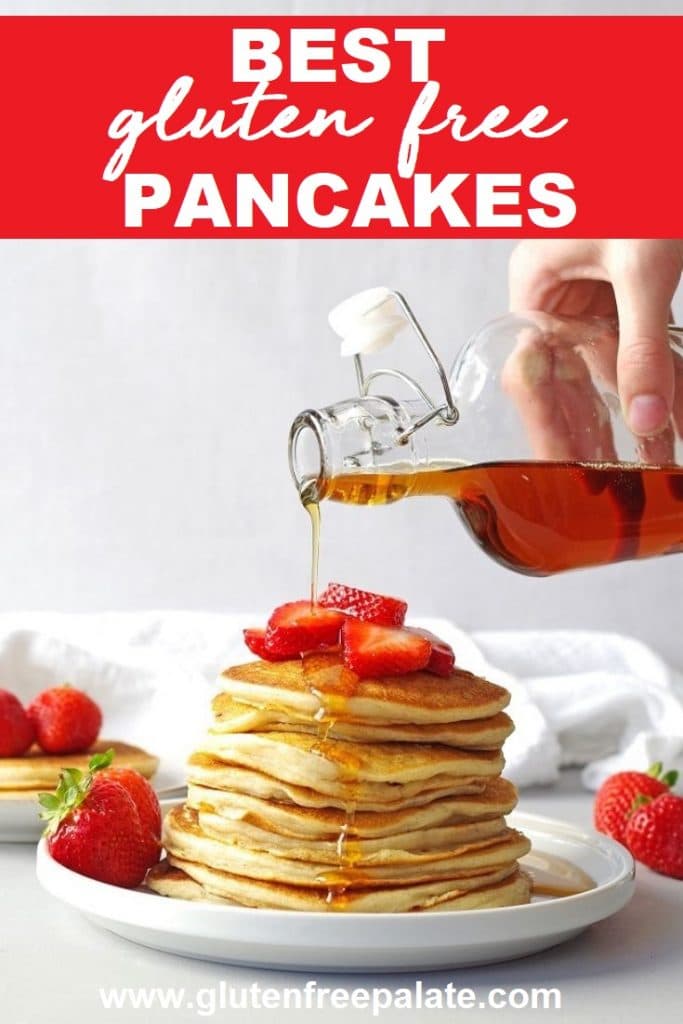 Gluten Free Pancakes with Maple Syrup