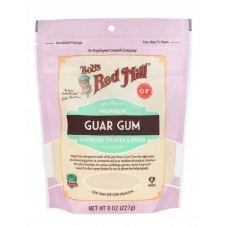 Binding agents like Xanthan gum, psyllium husk powder, and guar gum are often used in gluten-free baking.