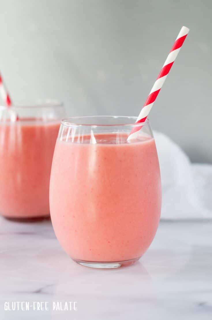 Strawberry Pineapple Smoothie -  smoothie recipes