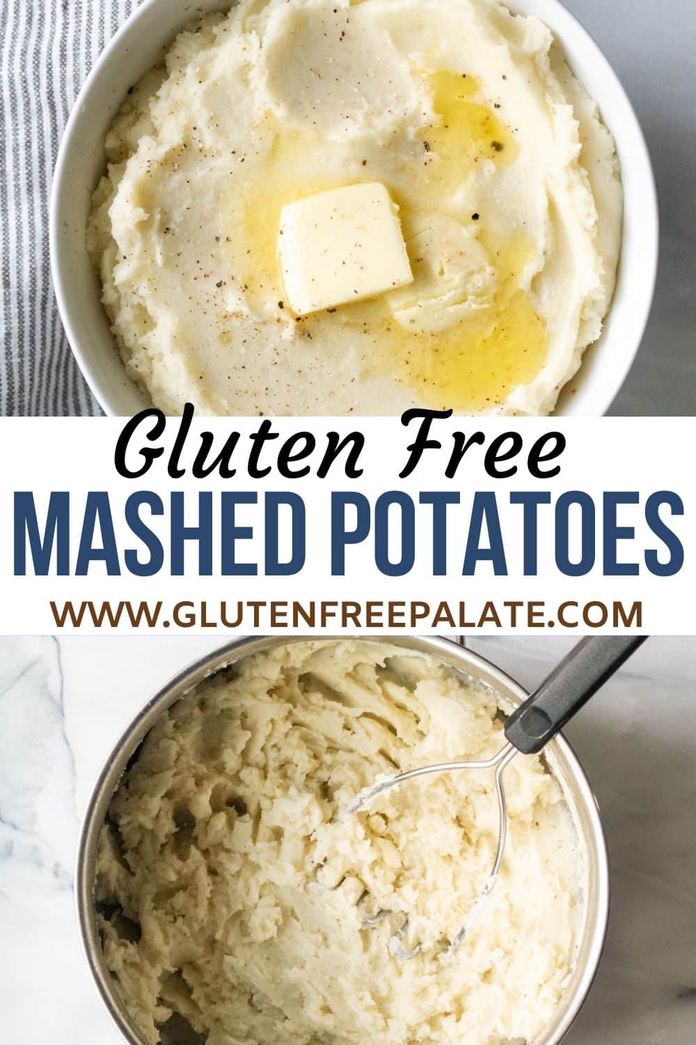 gluten free mashed potatoes pinterest pin