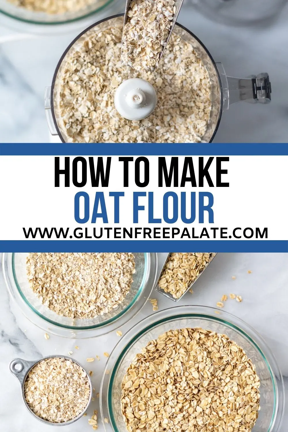 the words how to make oat flour