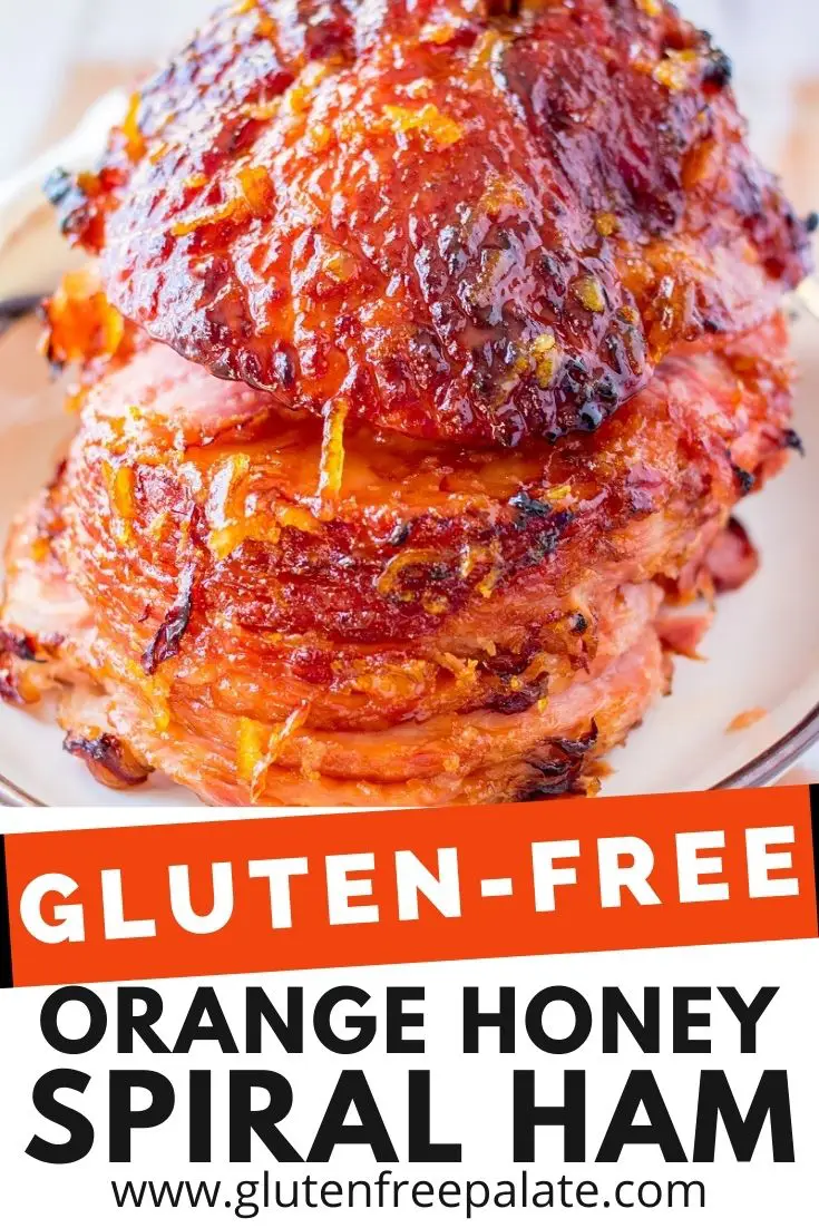 gluten free ham pinterest pin collage