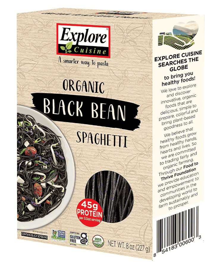  Explore Cuisine Organic Black Bean Spaghetti
