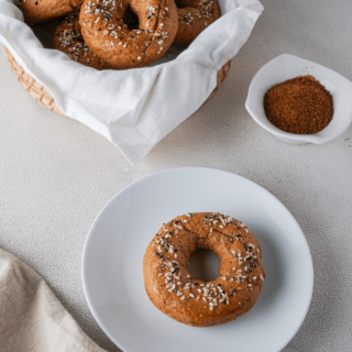 This is how my gluten-free bagels turned out!