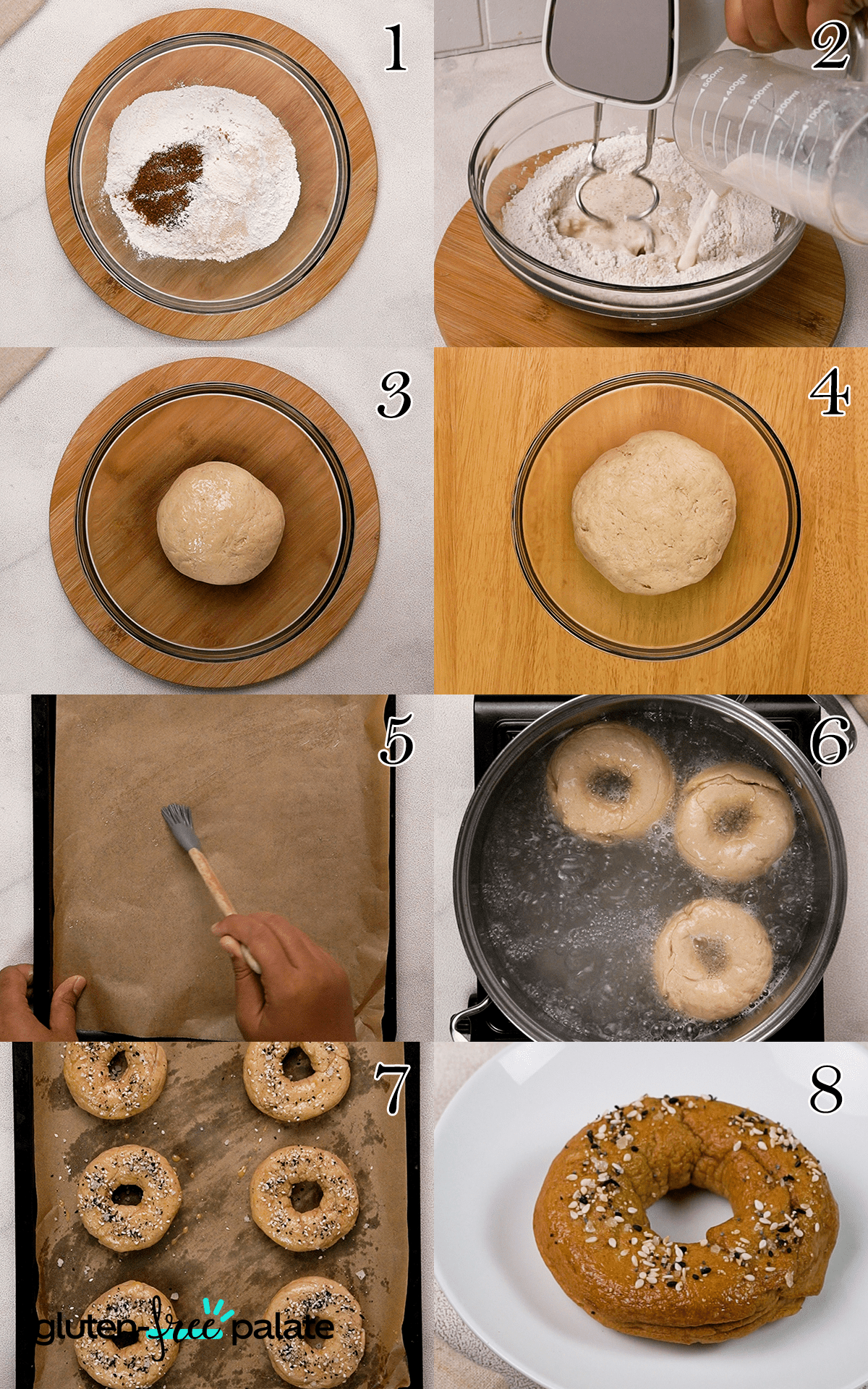 Here's my step-by-step visual guide to making gluten-free bagels.