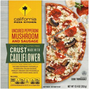 California Pizza Kitchen packaging.