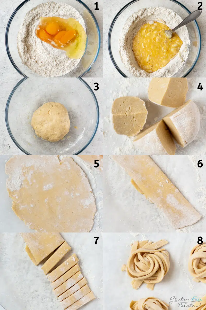 Gluten-free pasta recipe step by step