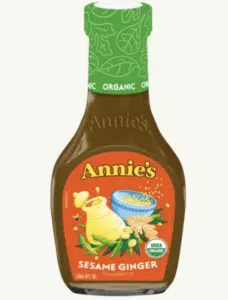 annie's naturals sesame ginger gluten free salad dressing