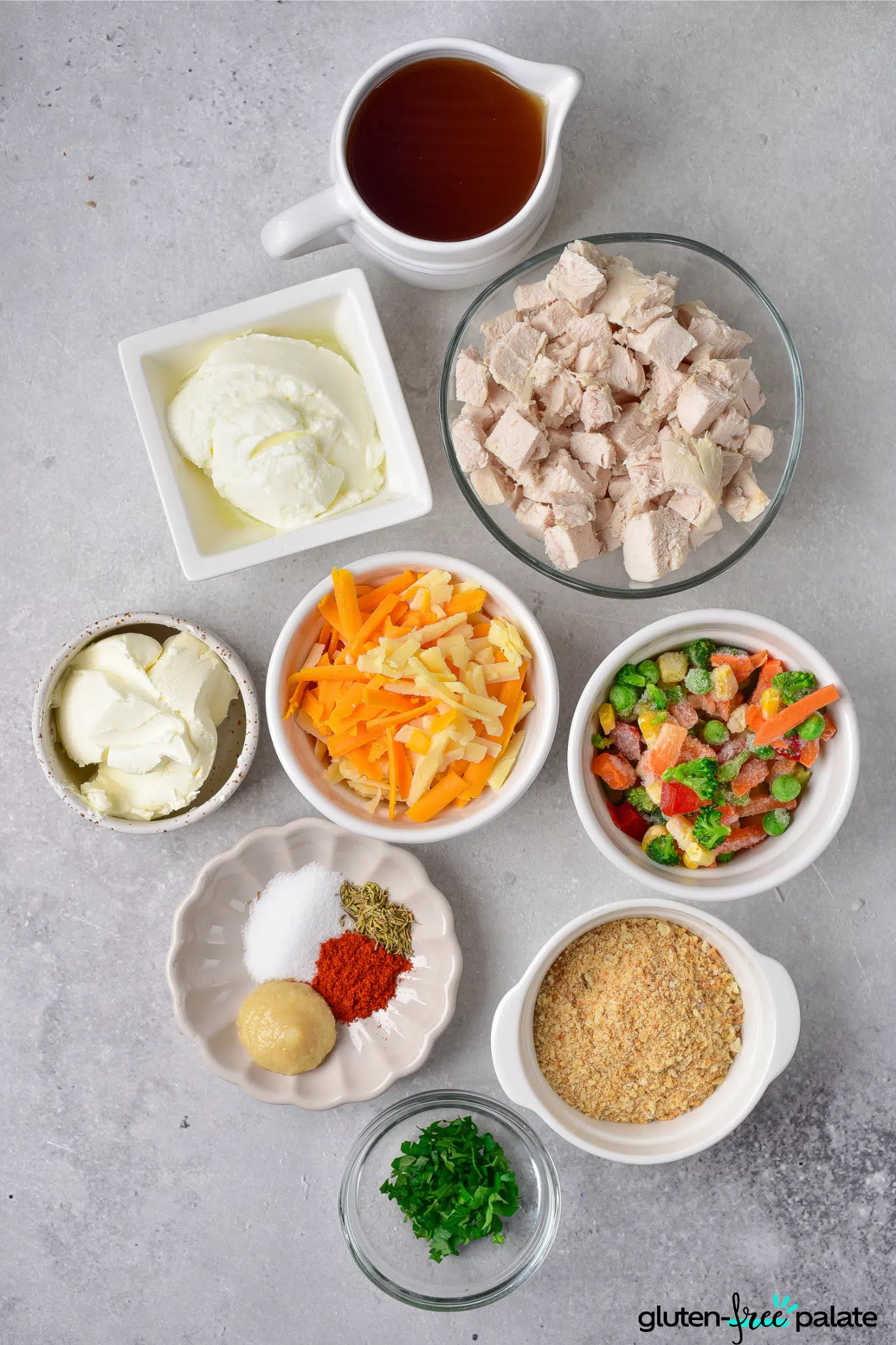 gluten-free chicken casserole ingredients