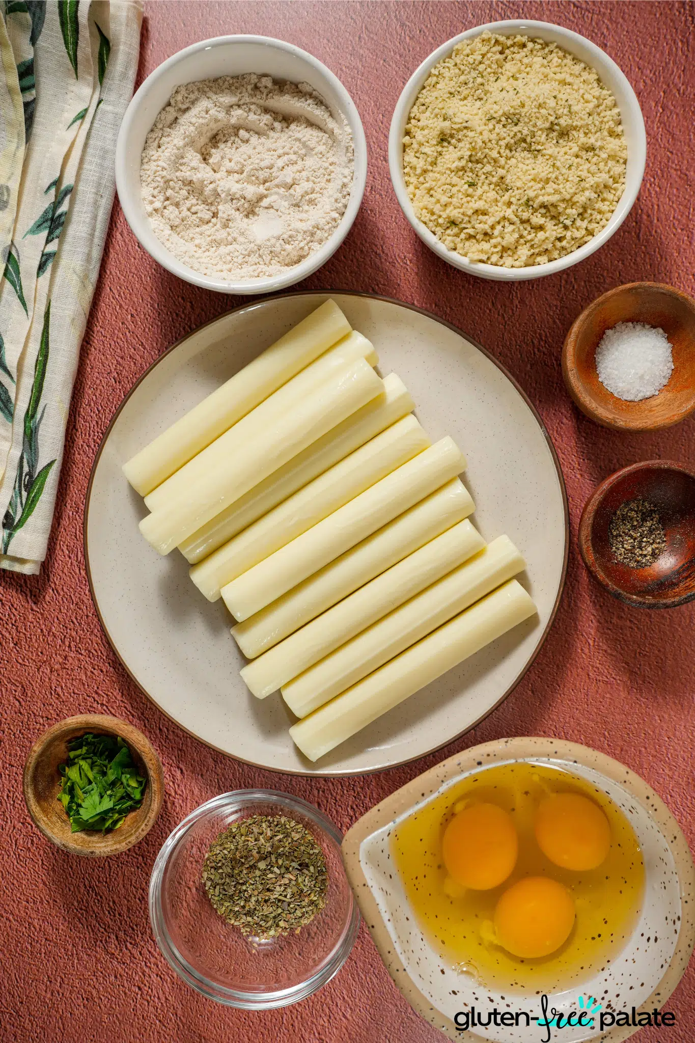 gluten-free mozzarella stick ingredients