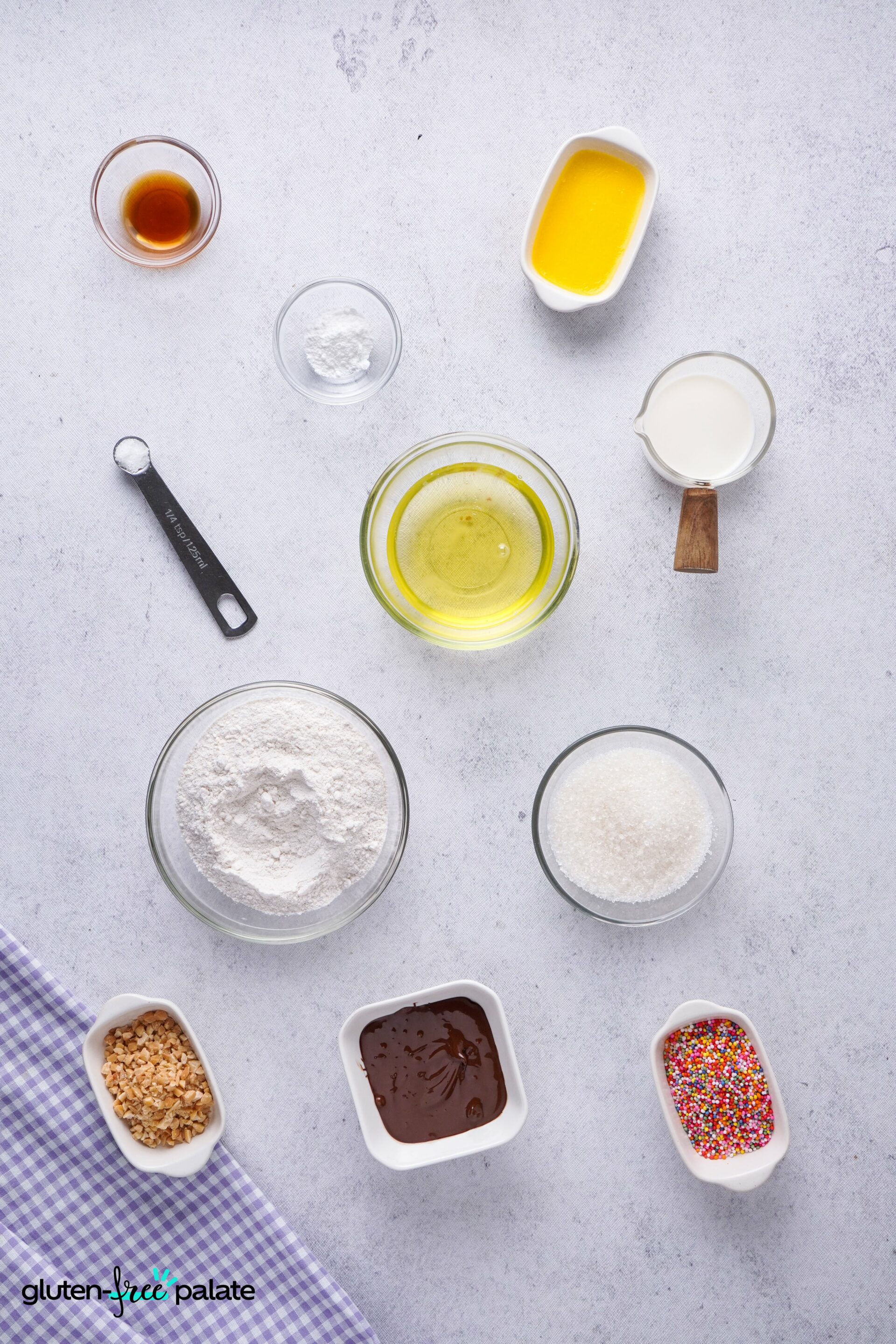 Gluten-free ice cream cones ingredients