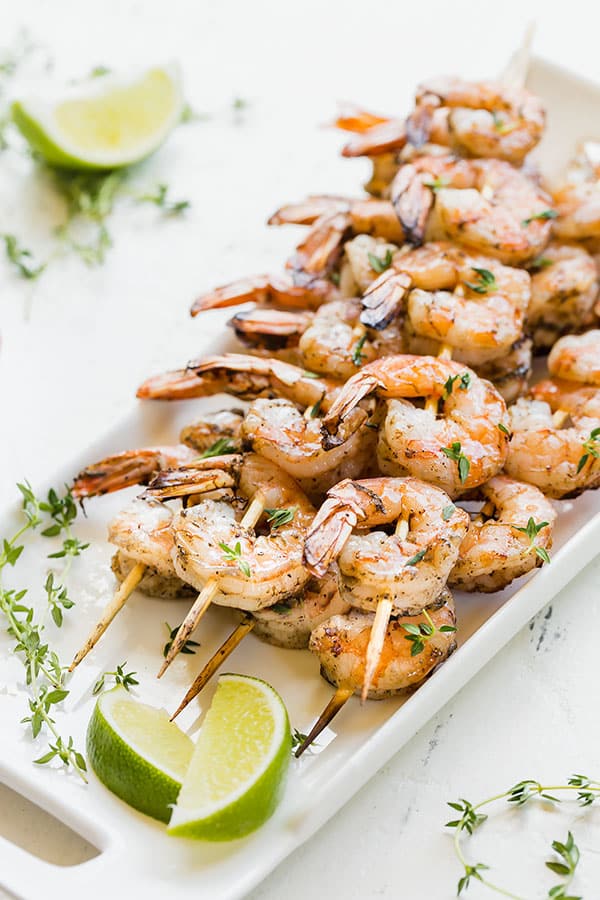 Gluten-free Jamaican jerk shrimp