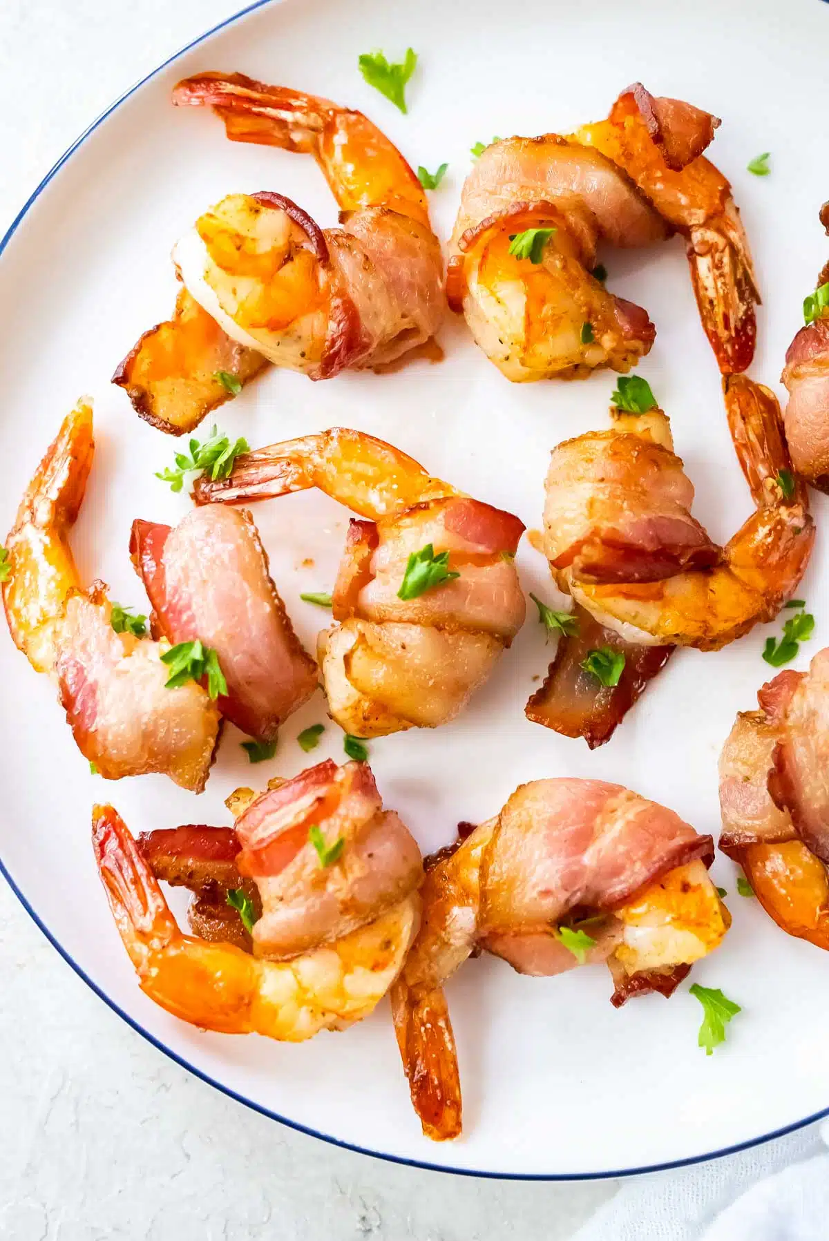 Gluten-free Air Fryer Bacon Wrapped Shrimp