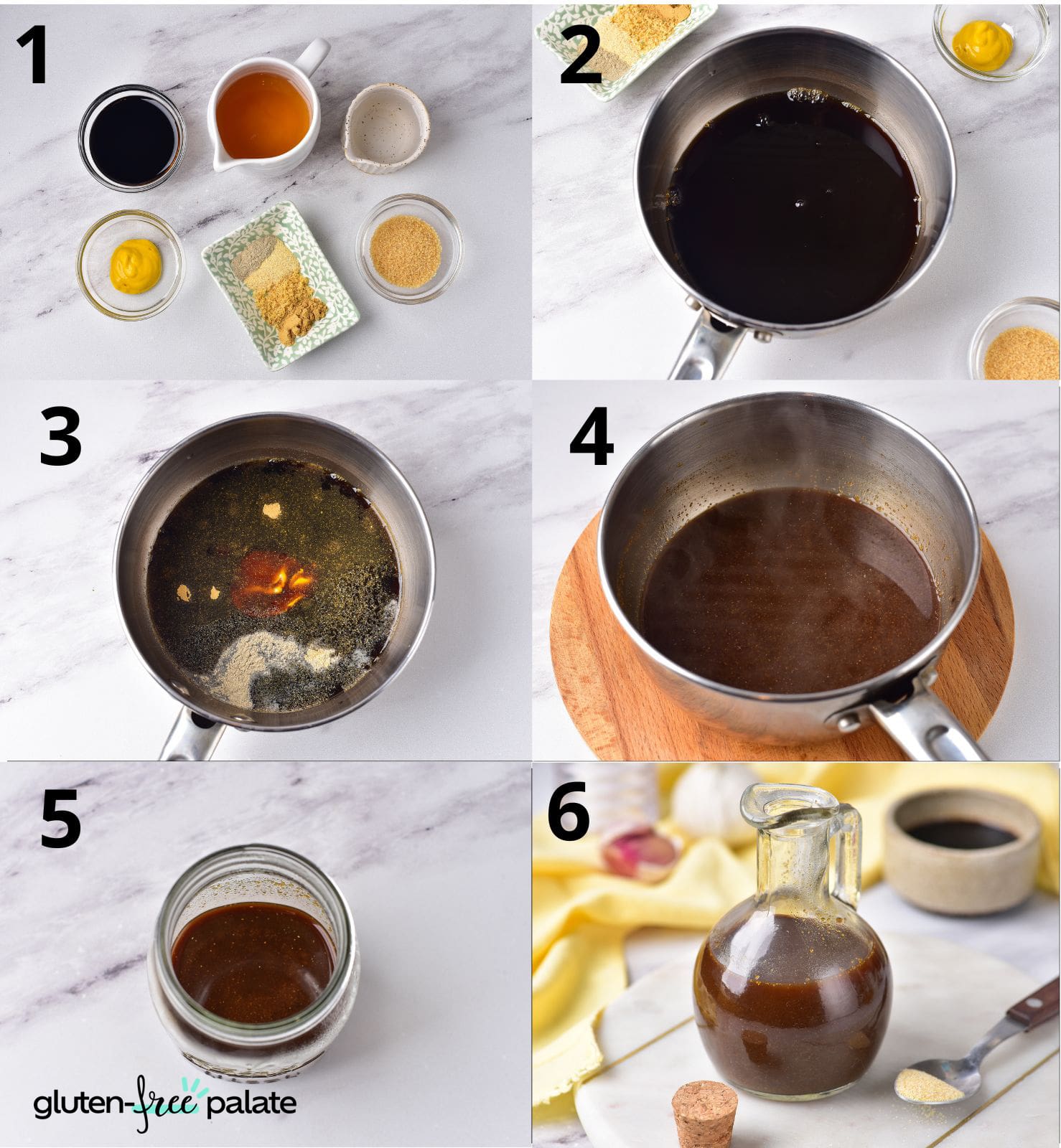 gluten-free Worcestershire Sauce step by step