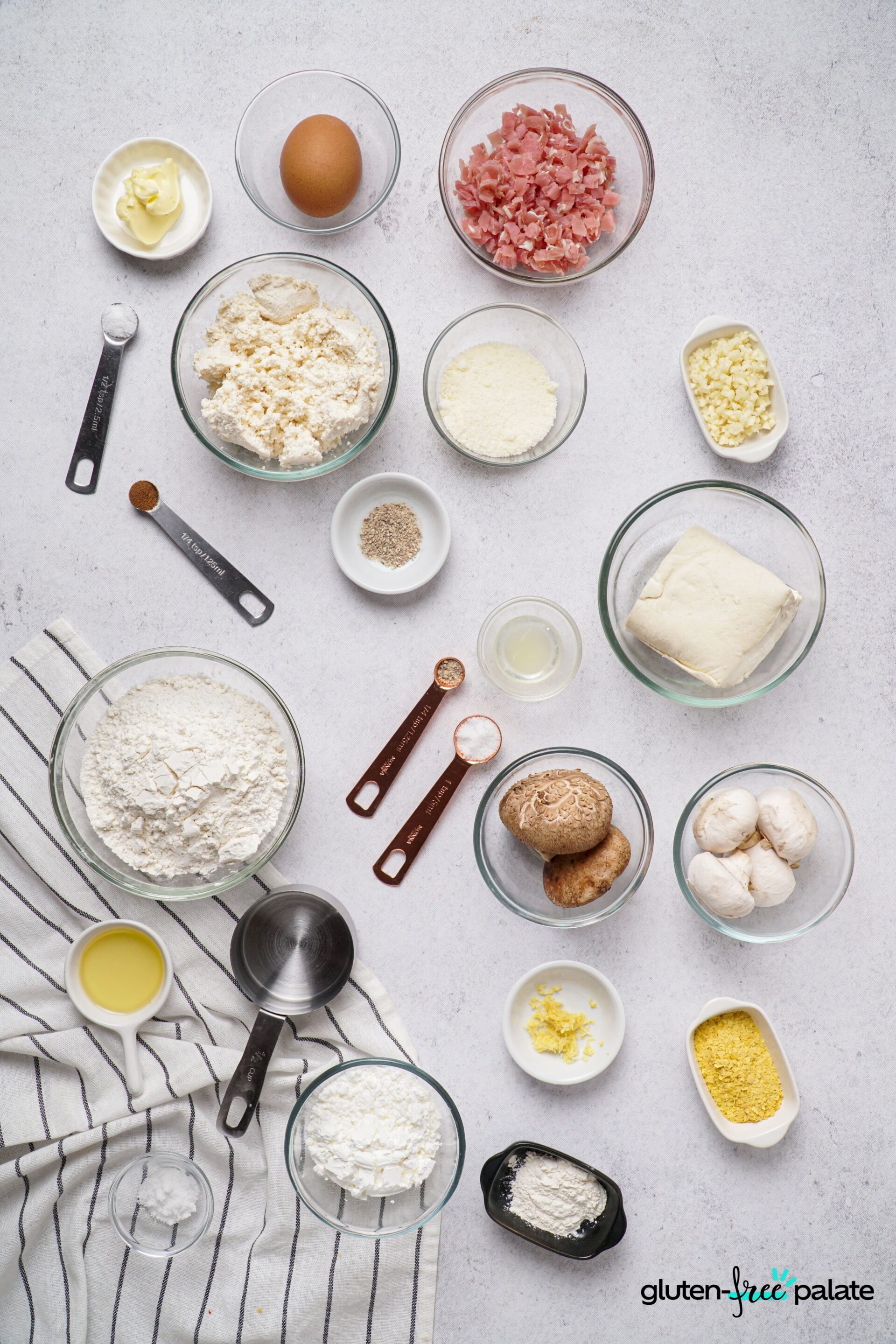 Gluten-Free Tortellini Ingredients