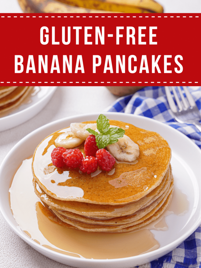 PERFECT Gluten-Free Banana Pancakes