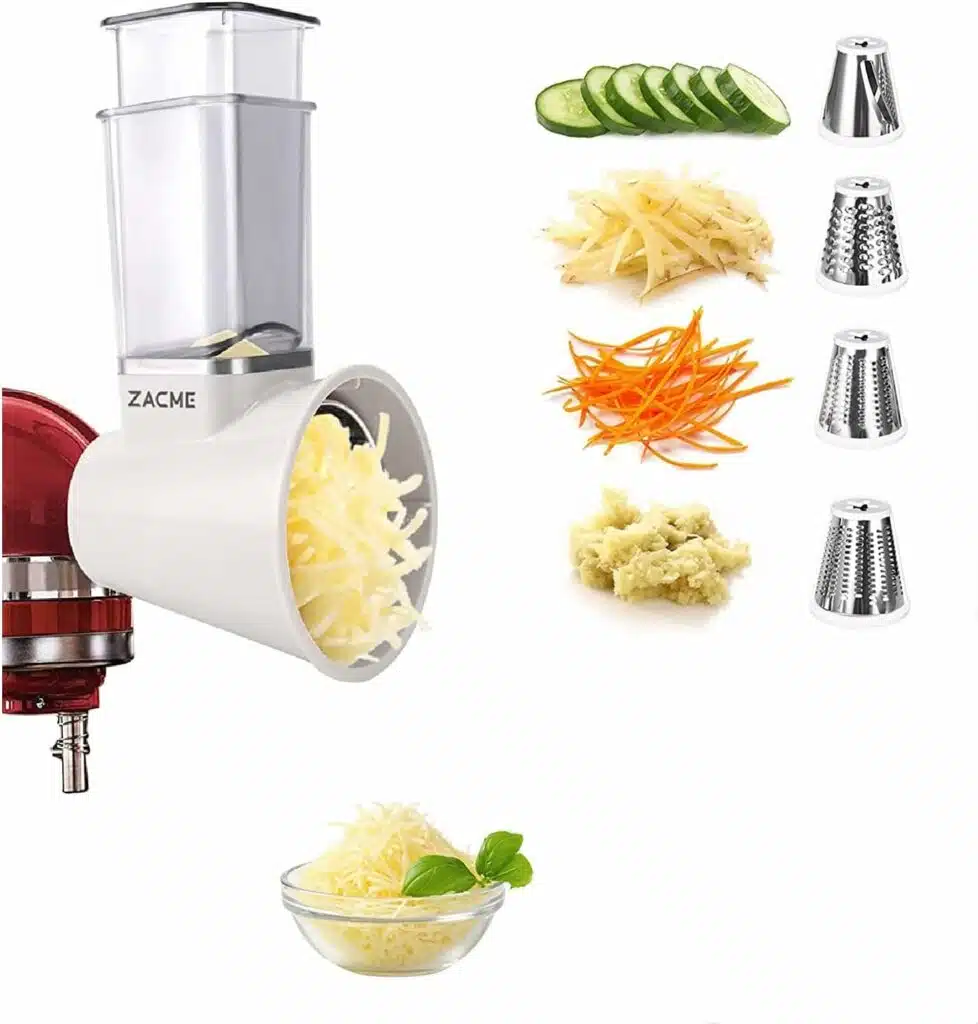KitchenAid Fruit and Vegetable Spiralizer Attachment Stand Mixer, Polished  Aluminum