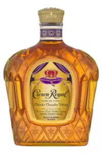 Crown Royal Fine Deluxe Blended Canadian Whisky.