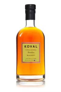 KOVAL Bourbon Whiskey.