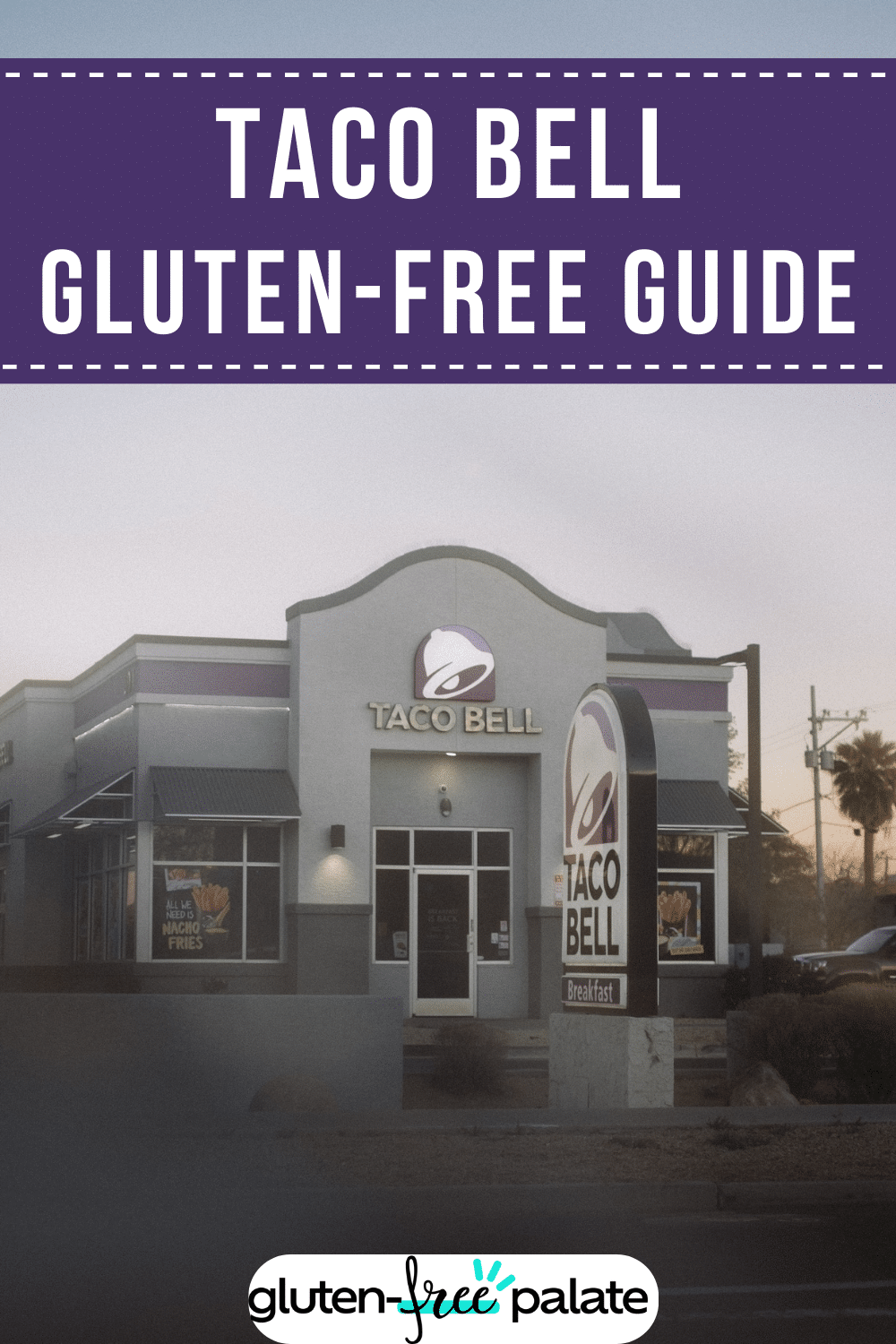 Taco bell gluten-free guide.