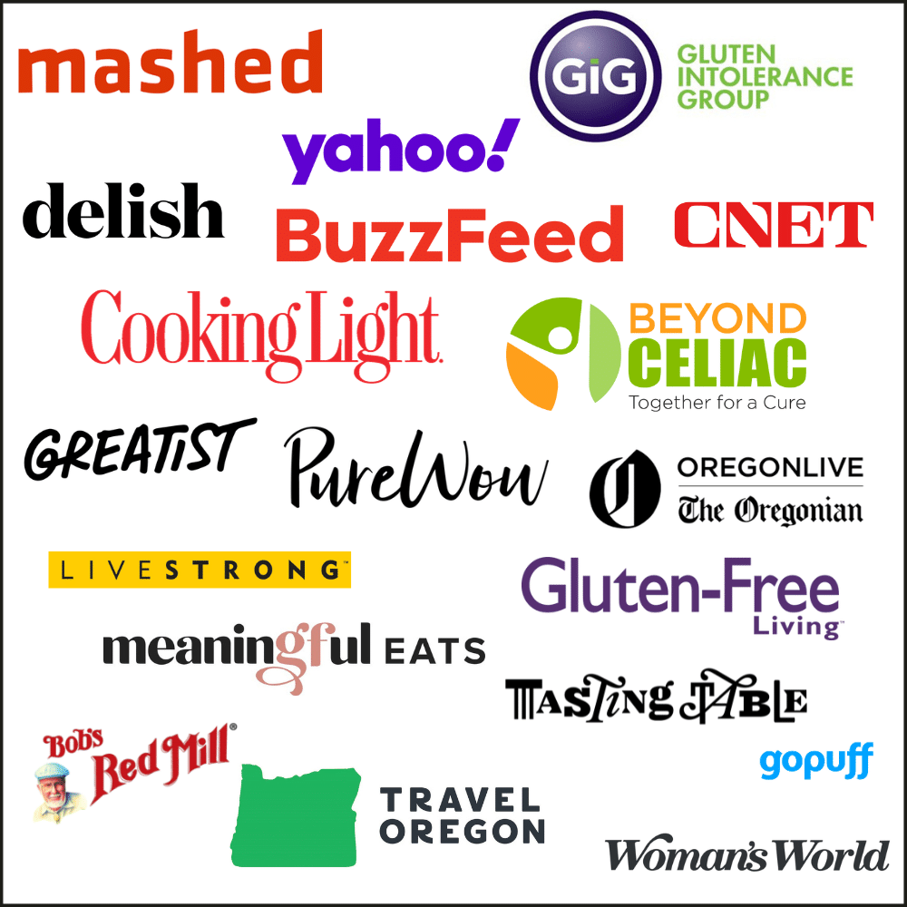gluten-free palate featured in logos