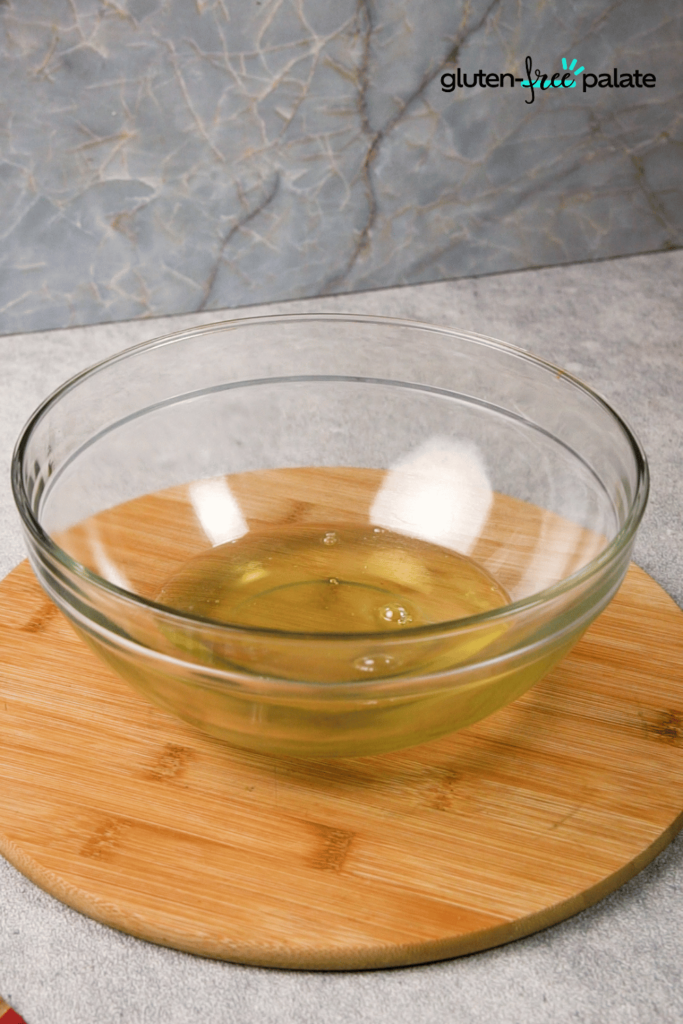 Add your egg whites to a medium large mixing bowl.