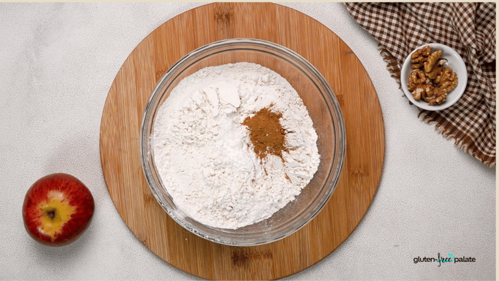 Add the dry ingredients first.