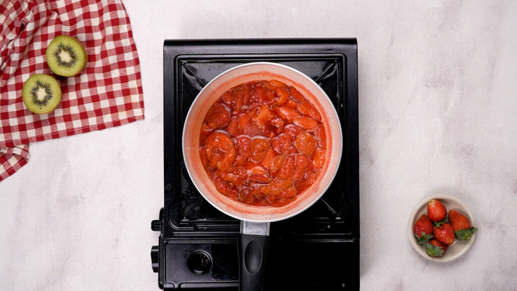 Add heat to the mixture.