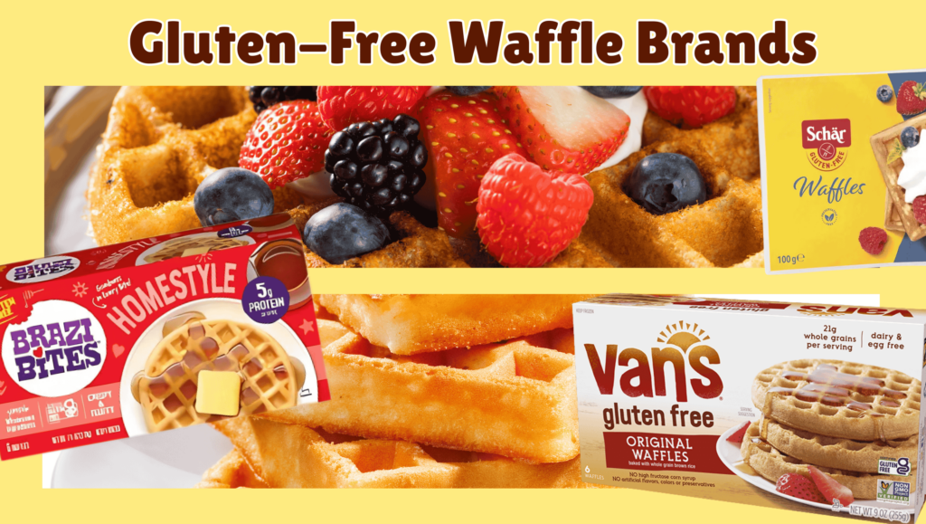 We tested gluten free waffles from Shar, Brazi Bites, Vans, and other brands.