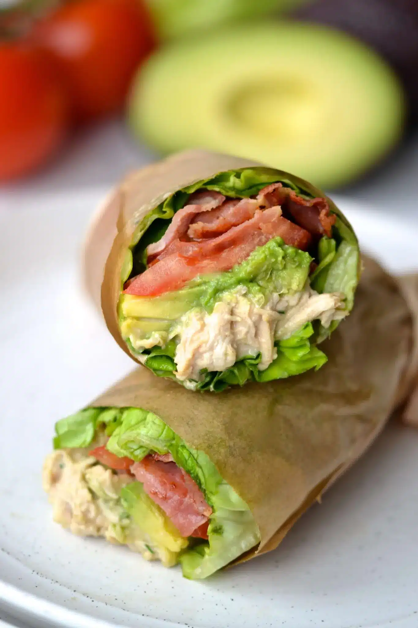 Avocado wrap from Every Last Bite