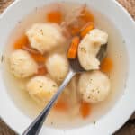 Gluten free dumplings.